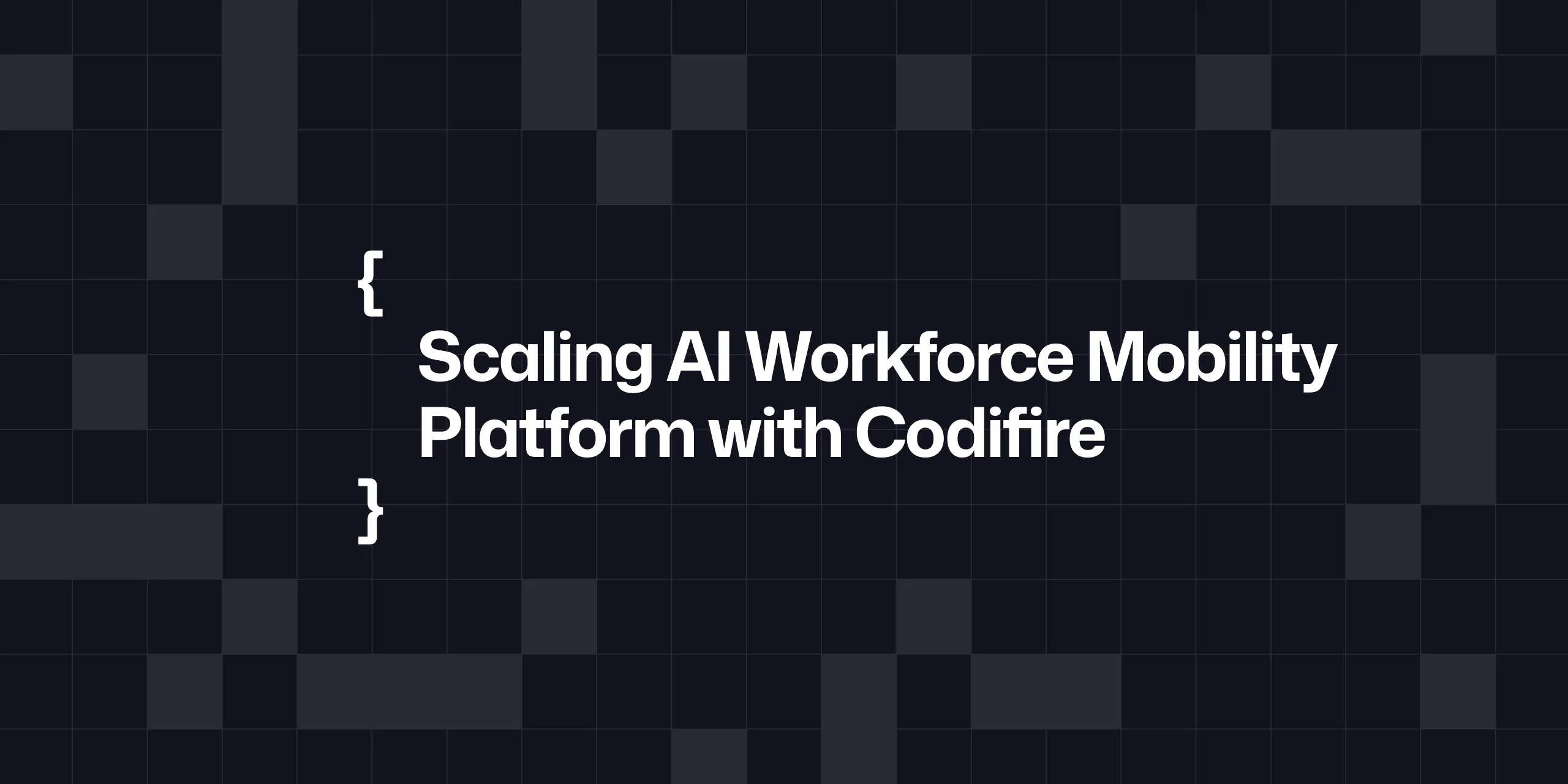AI-platform voor arbeidsmobiliteit opschalen met Codifire